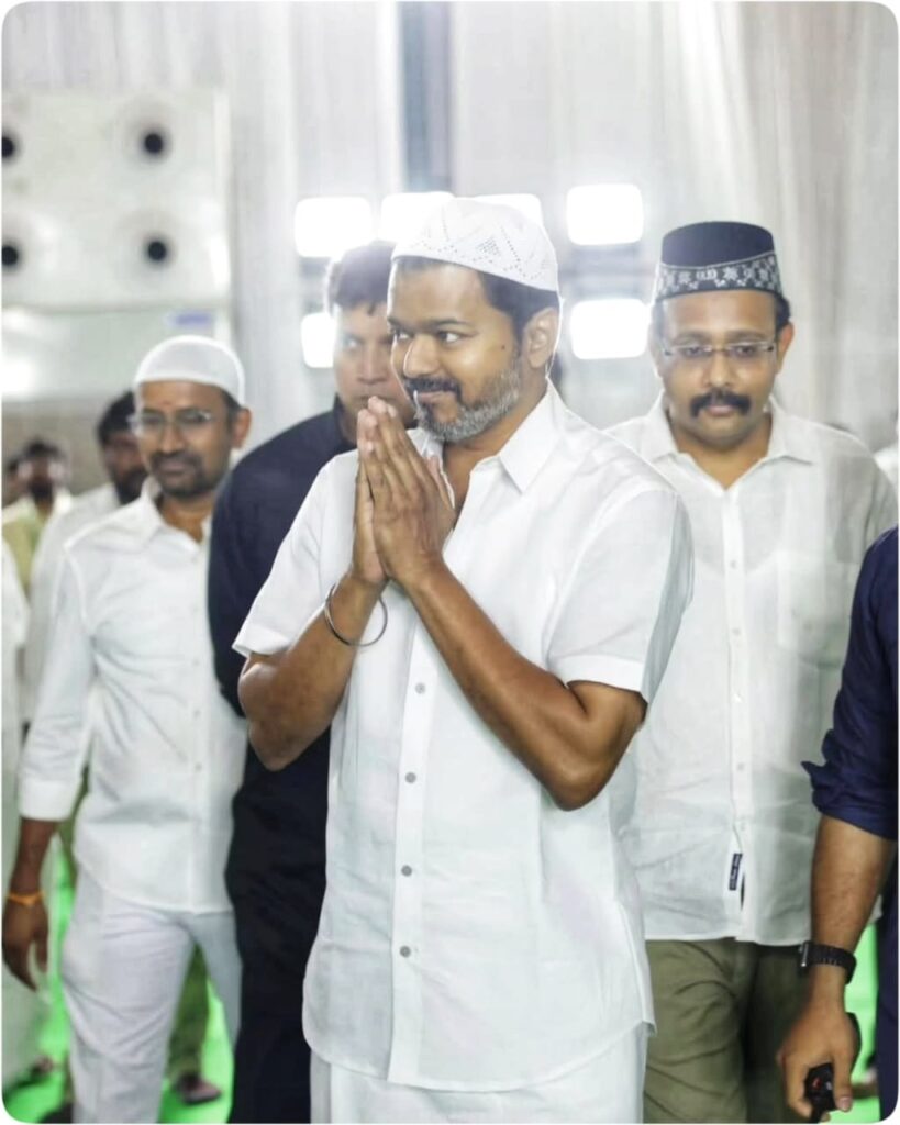 Thalapathy Vijay in Iftar Party