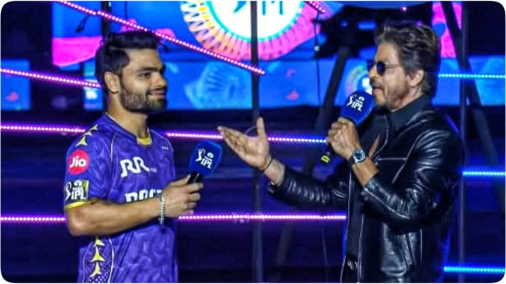 Shah Rukh Khan Dance with Rinku Singh and Virat Kohli in IPL 2025