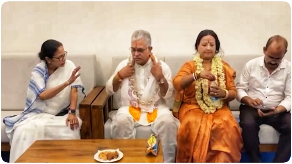 Dilip Ghosh Meet Mamata Banerjee