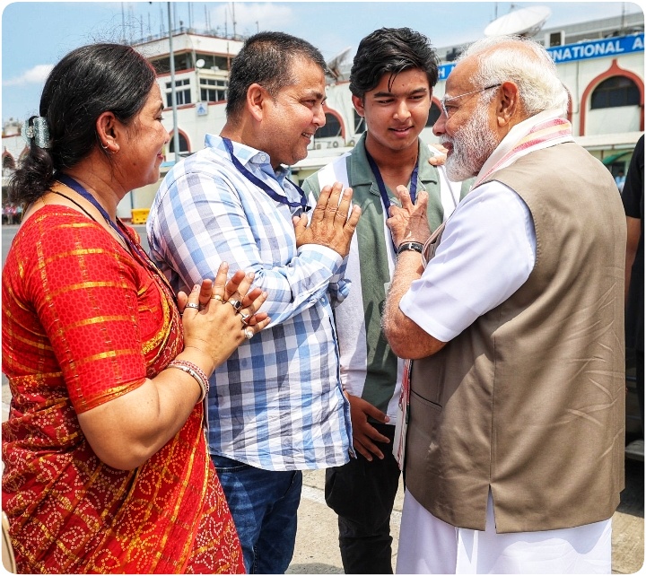 Vaibhav Suryavanshi Meet PM Modi