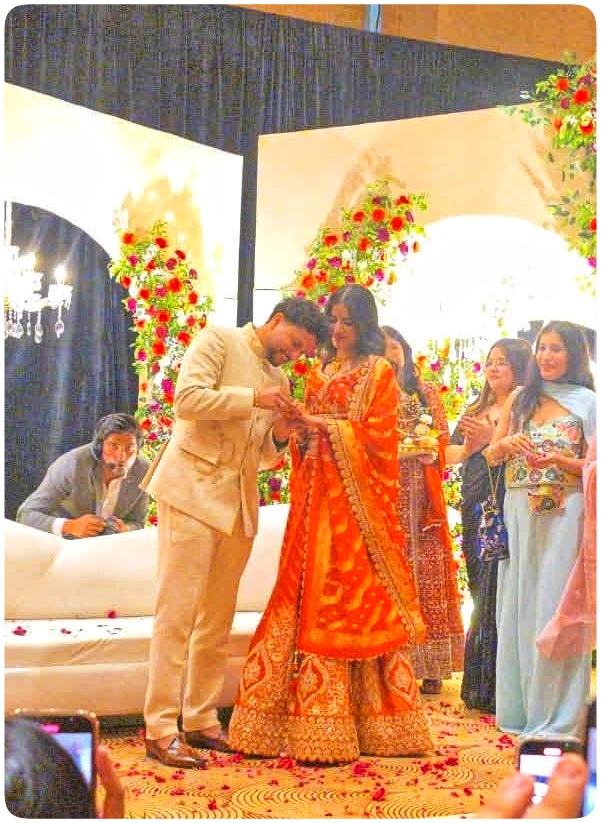 Kuldeep Yadav Engagement