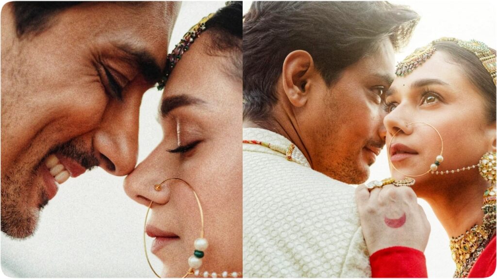 Aditi Rao Hydari and Siddharth Wedding