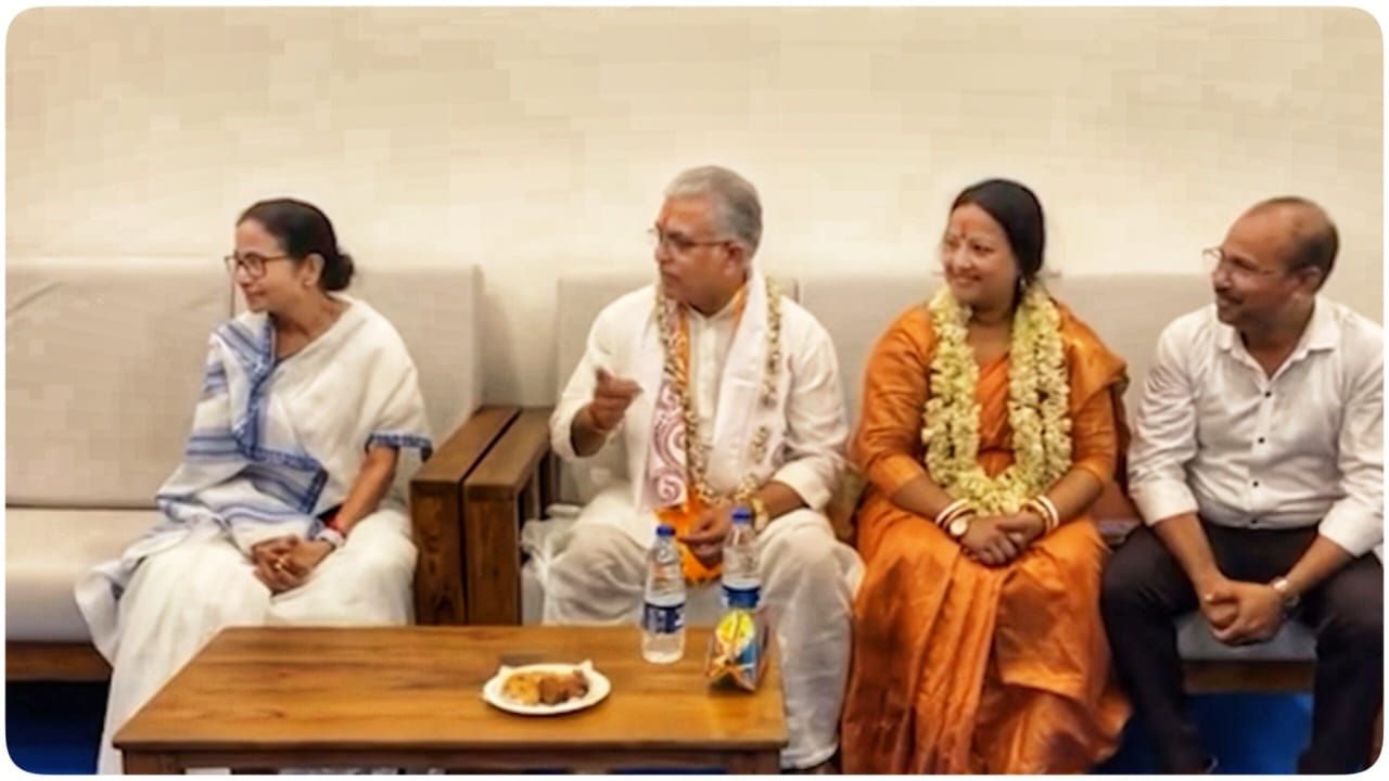 Dilip Ghosh Meet Mamata Banerjee
