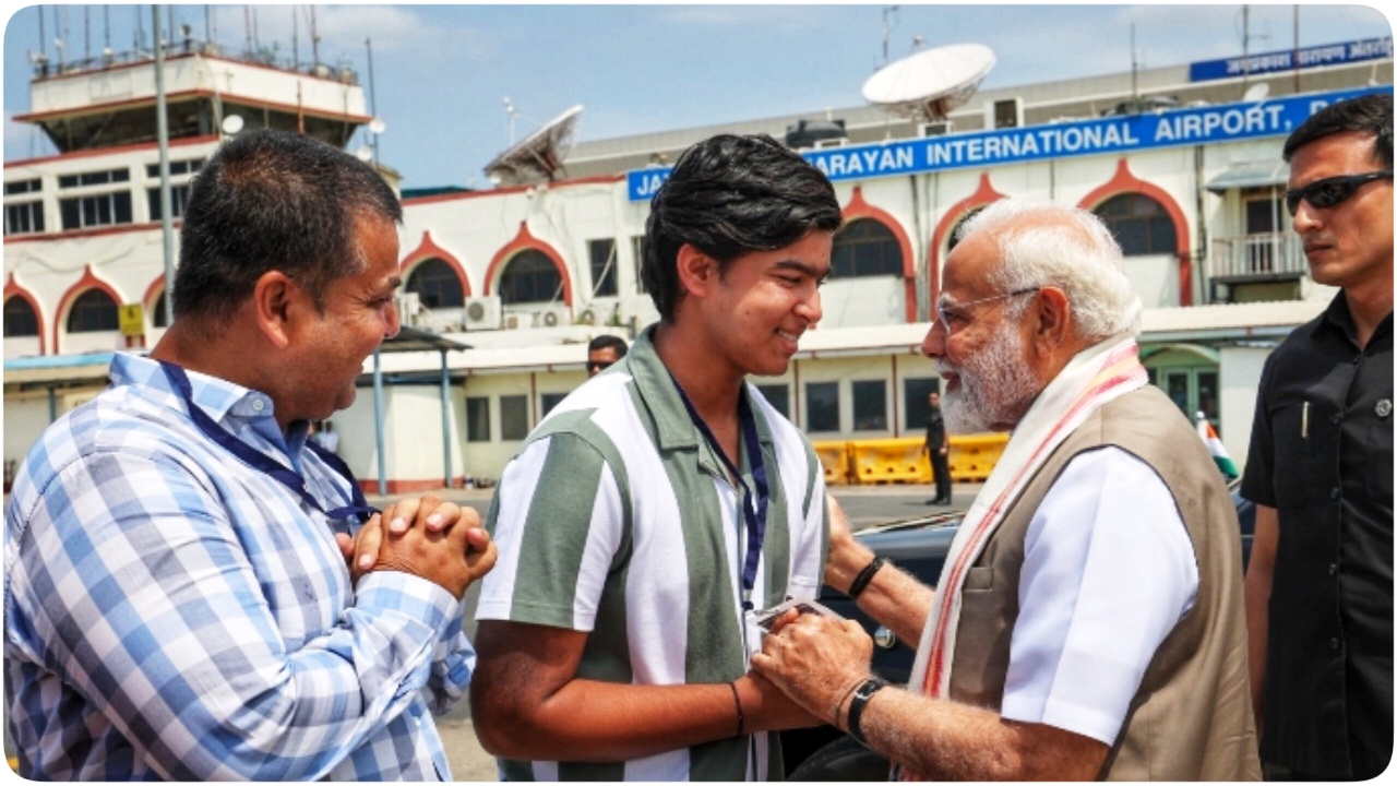 Vaibhav Suryavanshi Meet PM Modi